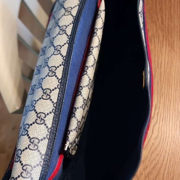 COPY - Vintage Gucci Large Messenger Bag - Picture 5 of 13